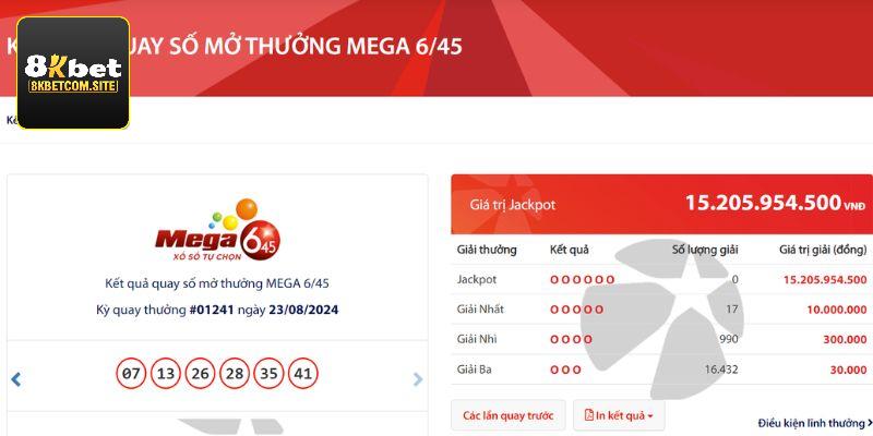 Luật chơi Mega 6x45 chi tiết, chính xác nhất